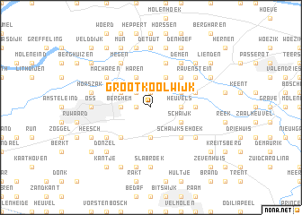 map of Groot Koolwijk