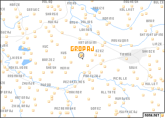 map of Gropaj