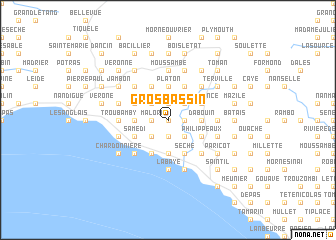 map of Gros Bassin