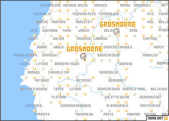 map of Gros Morne