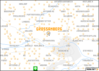 map of Großamberg