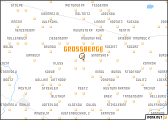 map of Groß Berge