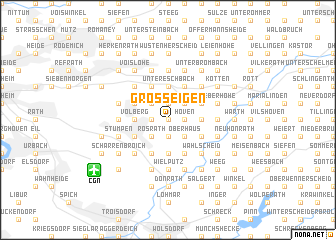 map of Groß Eigen