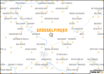 map of Grosselfingen
