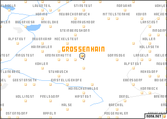 map of Großenhain