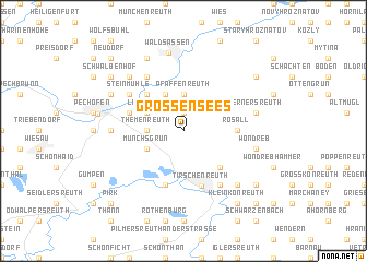 map of Großensees