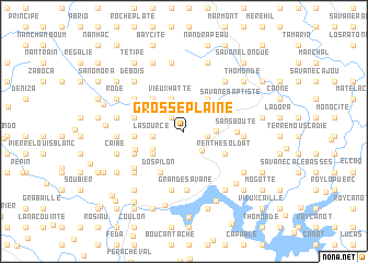 map of Grosse Plaine