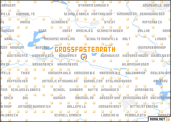 map of Großfastenrath