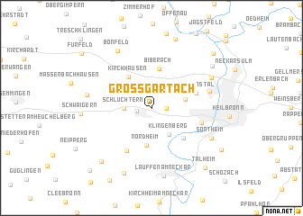 map of Großgartach