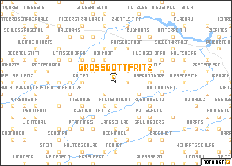 map of Grossgöttfritz