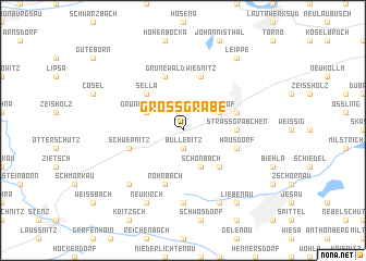 map of Großgrabe
