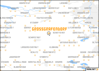 map of Großgräfendorf