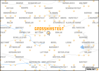 map of Groß Himstedt