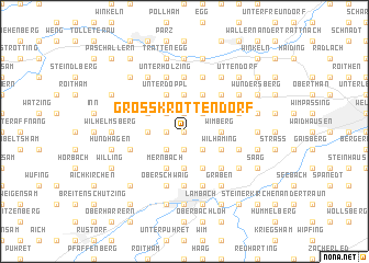 map of Grosskrottendorf