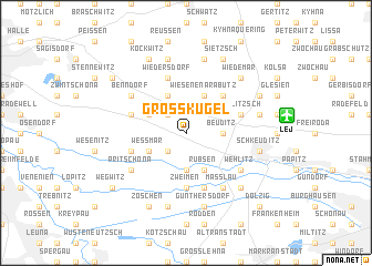 map of Großkugel