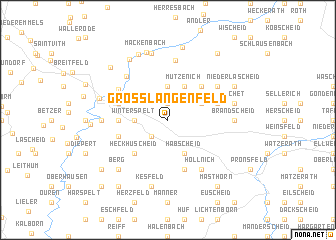 map of Großlangenfeld