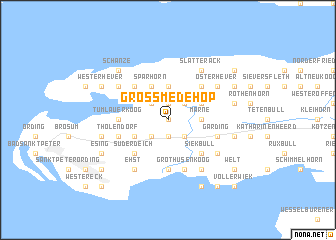 map of Groß Medehop