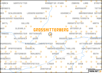 map of Grossmitterberg