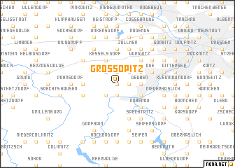 map of Großopitz