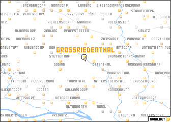 map of Großriedenthal