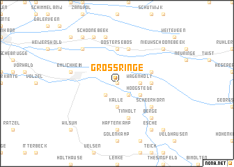 map of Großringe