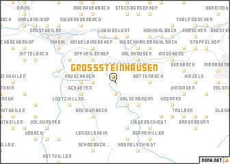 map of Großsteinhausen