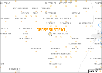 map of Groß Süstedt