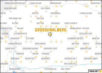 map of Groß Vahlberg