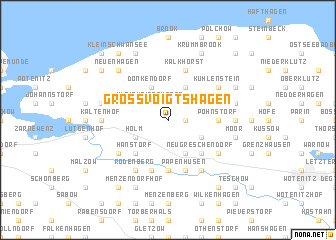 map of Groß Voigtshagen