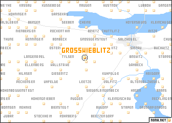 map of Groß Wieblitz