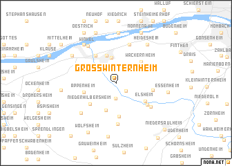 map of Groß-Winternheim