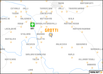 map of Grotti