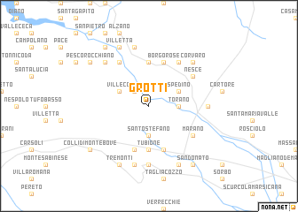 map of Grotti