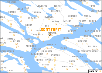 map of Grottveit