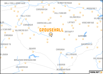 map of Grousehall