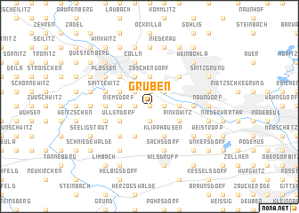 map of Gruben