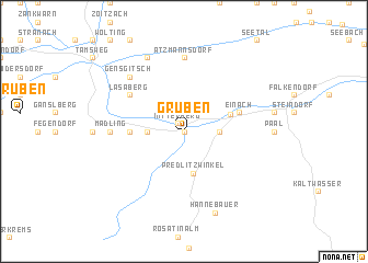 map of Gruben