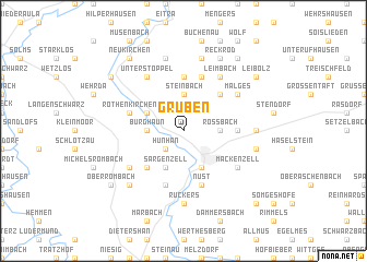 map of Gruben