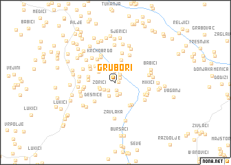 map of Grubori