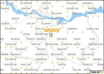 map of Gruevo