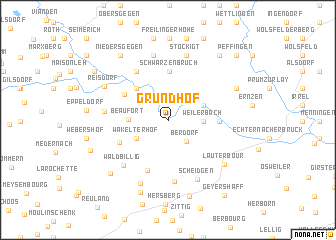 map of Grundhof
