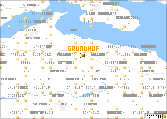 map of Grundhof