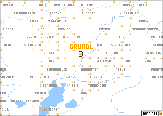 map of Gründl