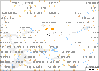 map of Grund