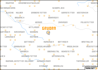 map of Gruorn