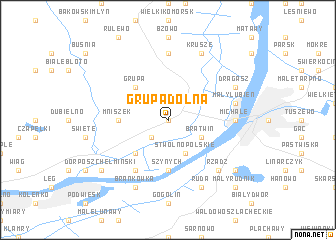 map of Grupa Dolna