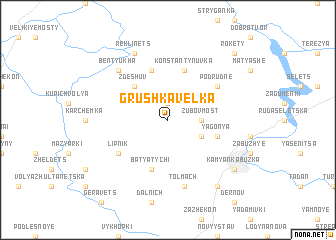 map of Grushka Velʼka