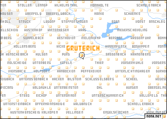 map of Grüterich