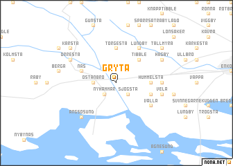 map of Gryta
