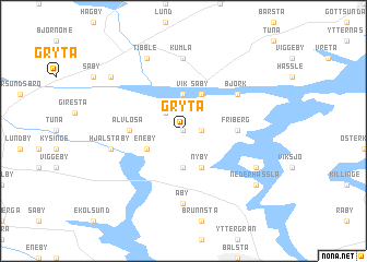 map of Gryta